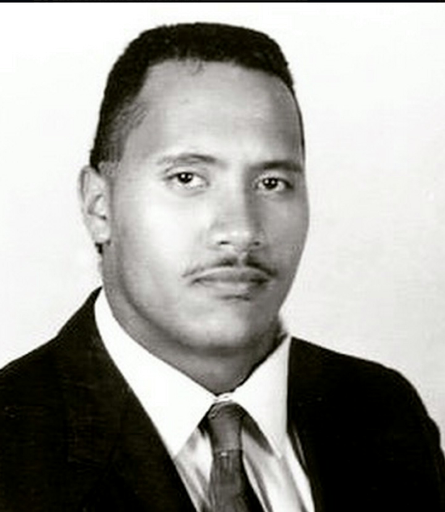 The Rock just skipped being a kid and went straight for manhood