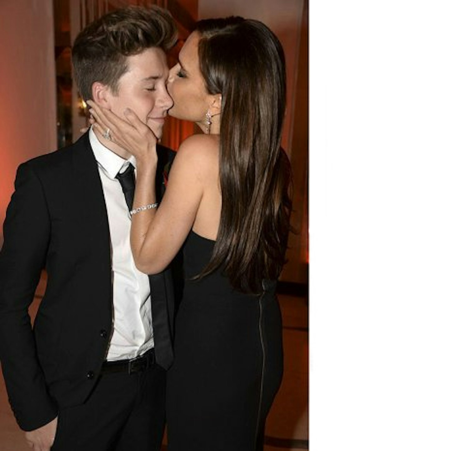 Victoria showed she has a close bond with her firstborn