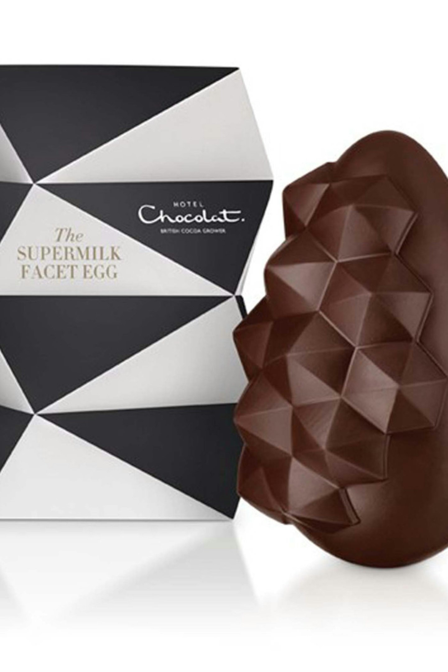 The Supermilk Facet Easter Egg 18.00 hotel choc