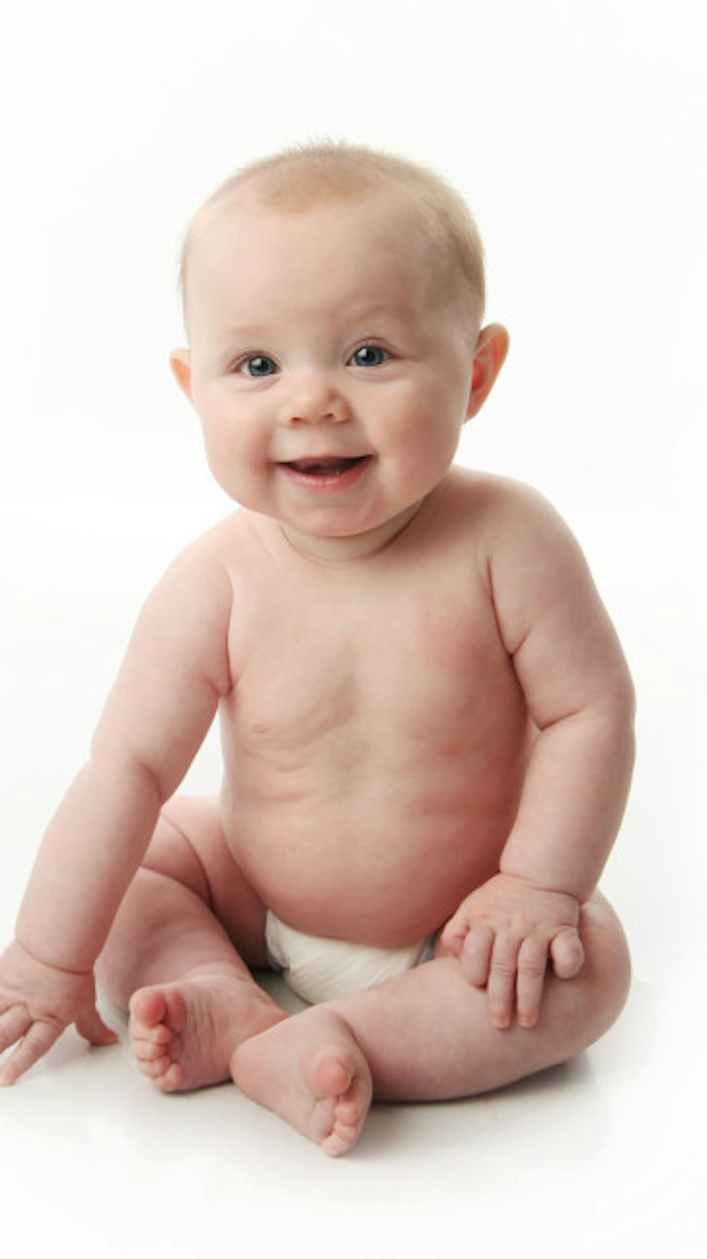 The mother was asked to leave after she changed her baby's nappy at her table (stock image)