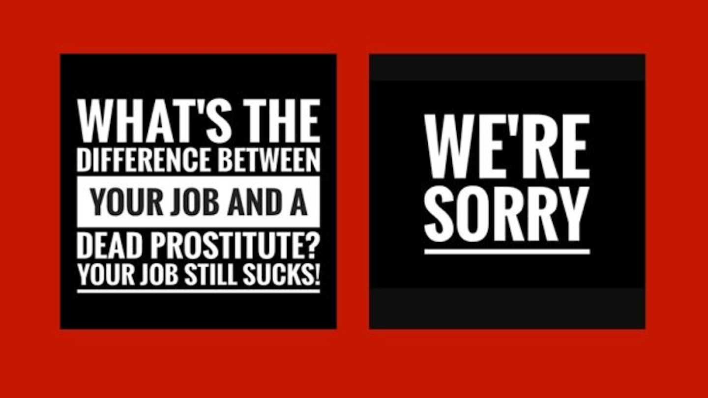 Why The London Dungeon's Valentine's Day Campaign Apology Isn't Good Enough