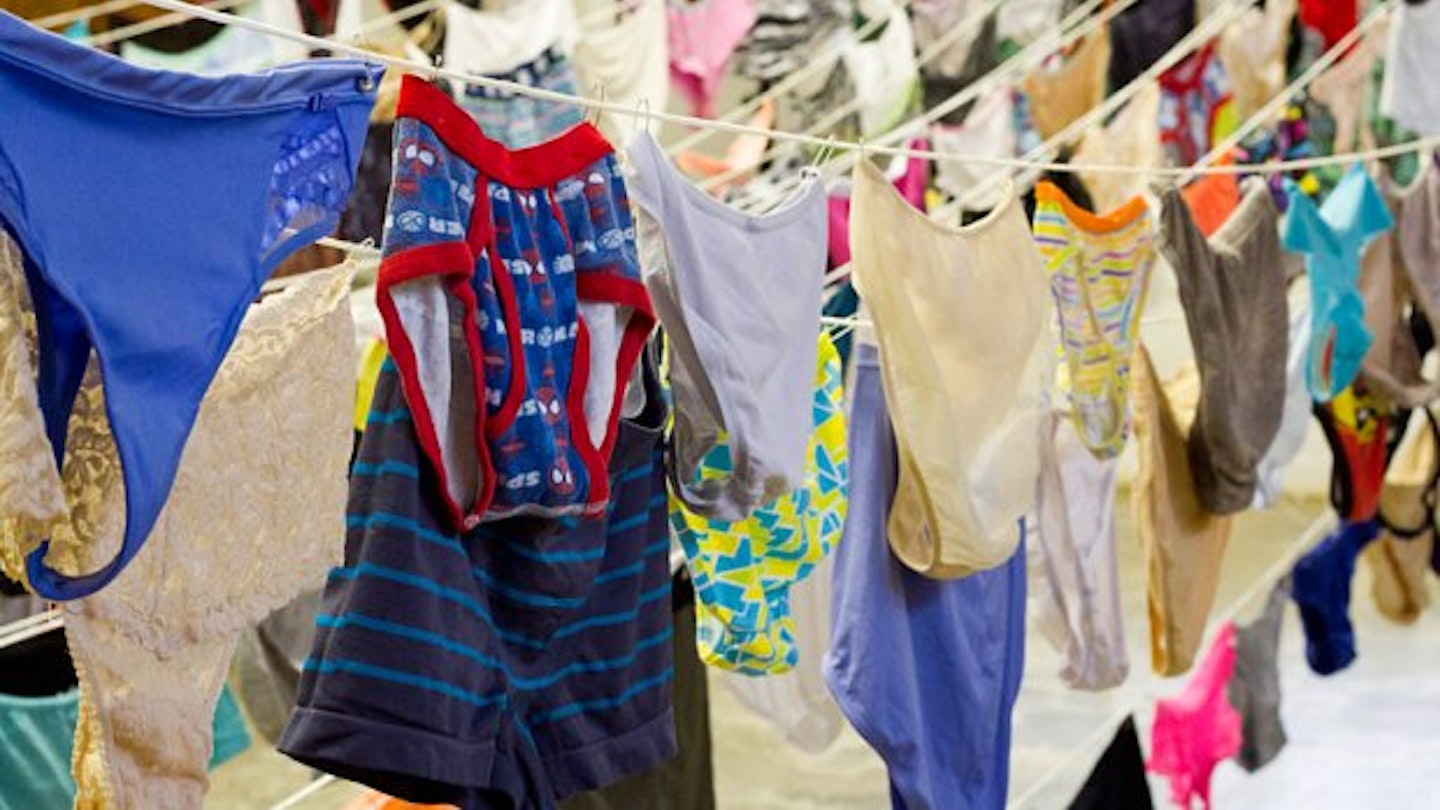 Thousands Of Dirty Knickers Pegged Up In Johannesburg s Street Are thousands-of-dirty-knickers-pegged-up-in-johannesburg-s-street-are