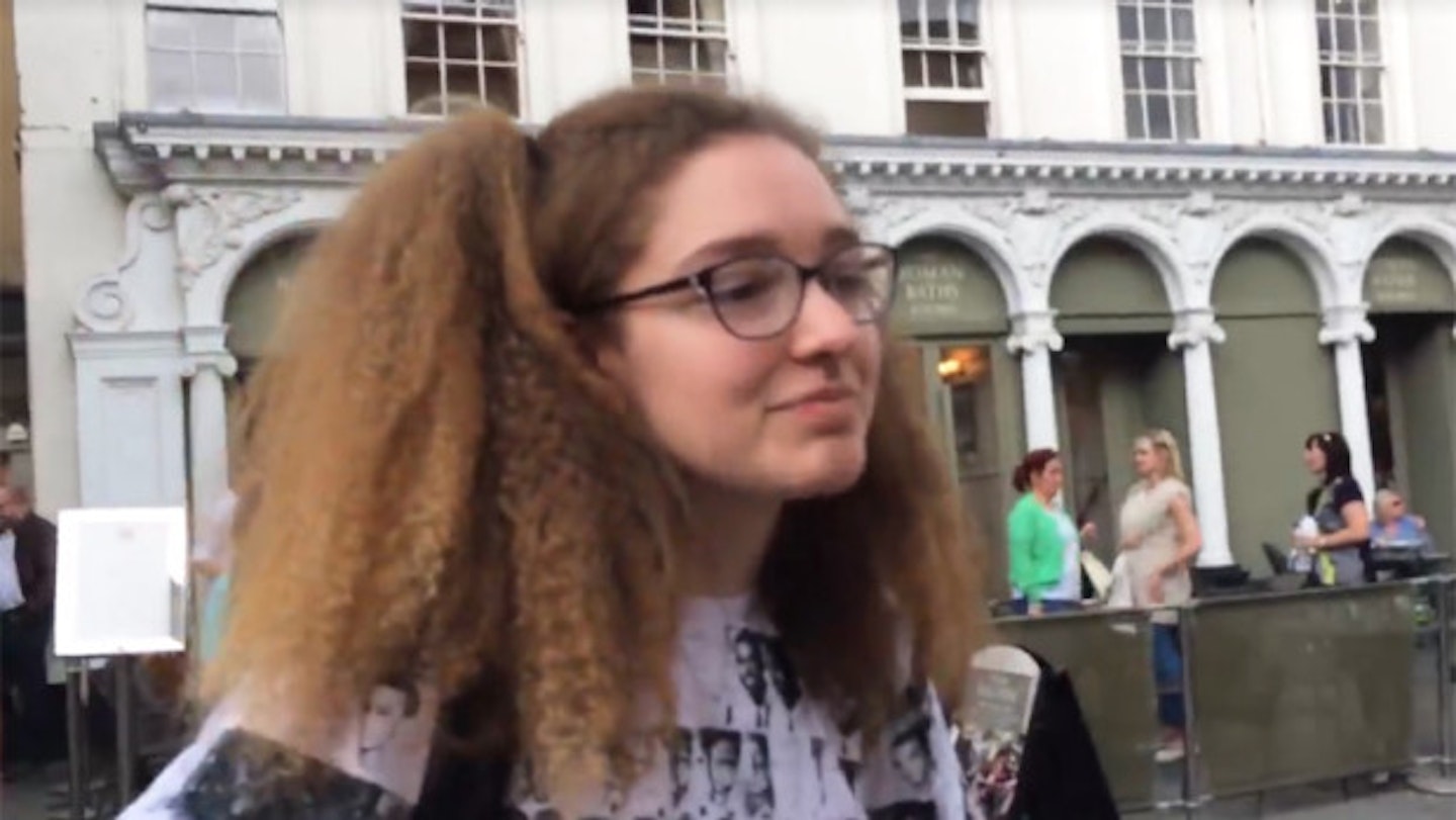 Watch 15-Year-Old Girl Shut Far-Right Protesters Down Brilliantly In Bath City Centre