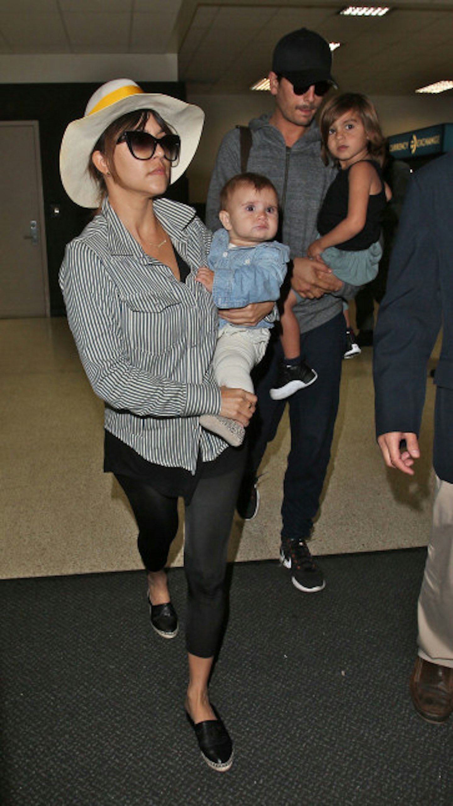 Kourtney, Scott, Mason and Penelope