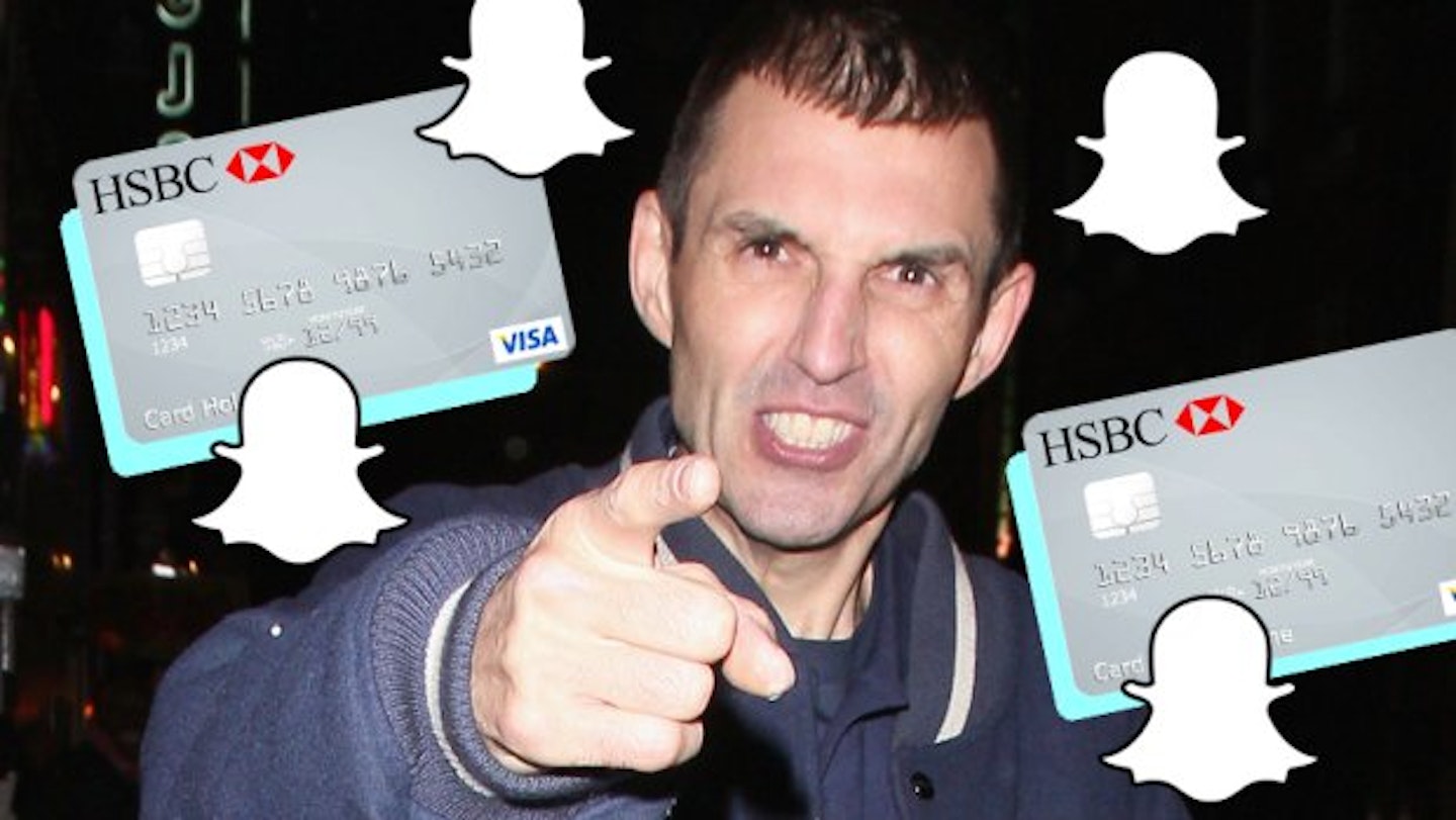 Tim Westwood May Have Accidentally Give Out His Bankcard Details On Snapchat