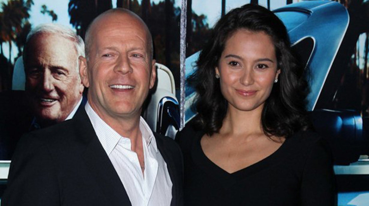 Bruce Willis with his wife Emma Heming