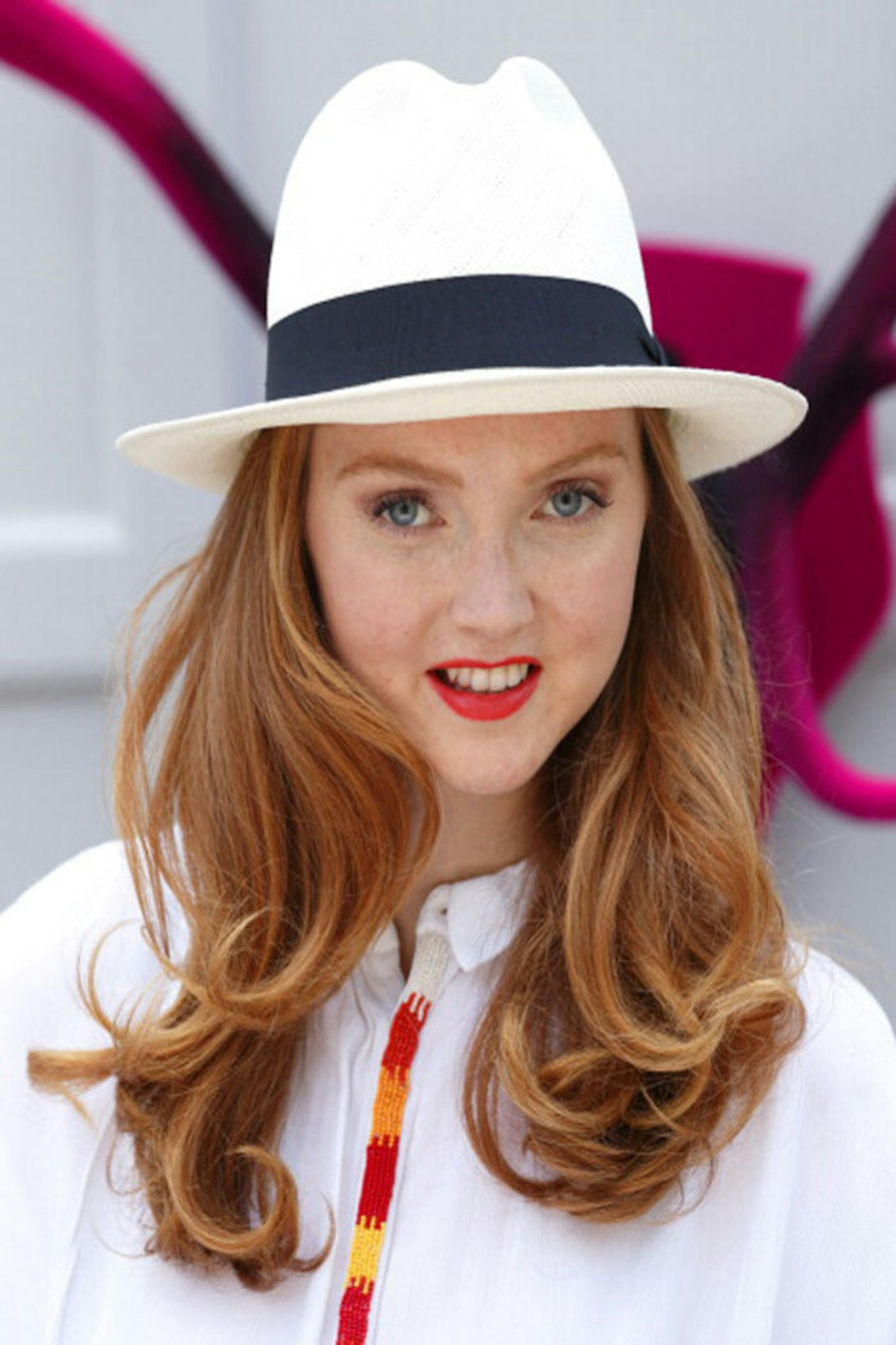 Get a bouncy blow dry like Lily Cole