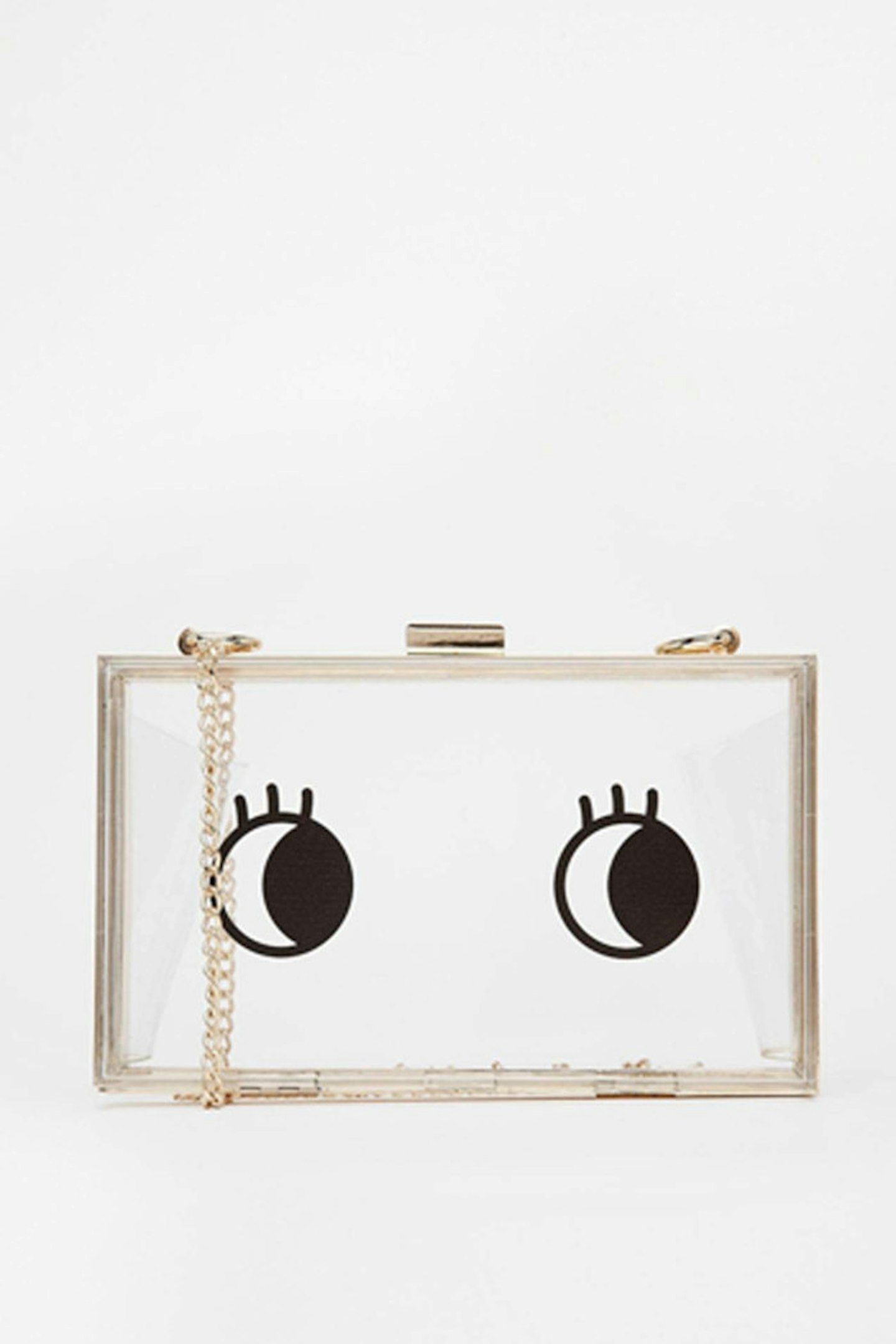 39. Winking box clutch, £30, Asos