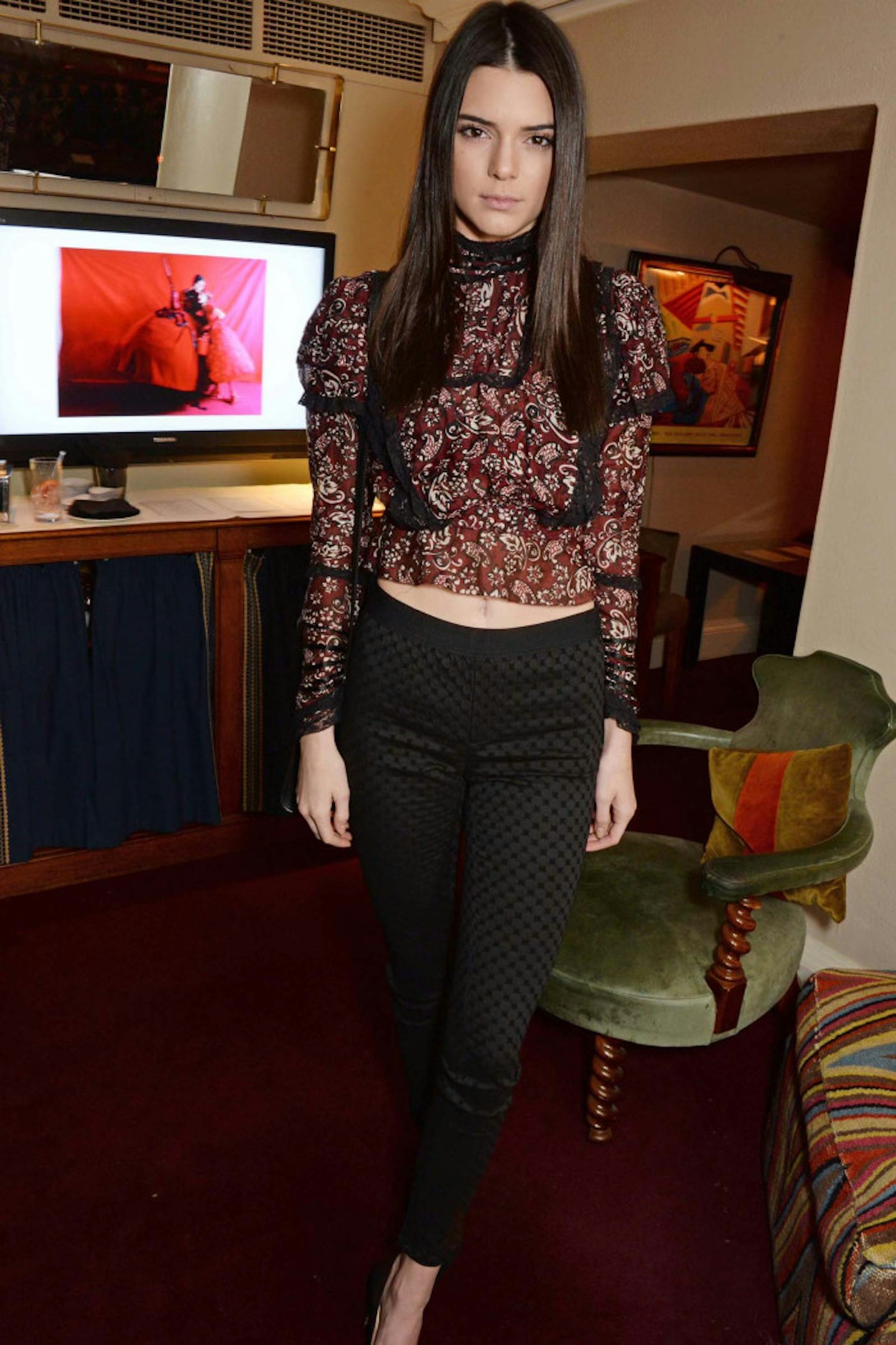 Kendall Jenner attends the launch of LOVE special editions at George, 17 February 2014