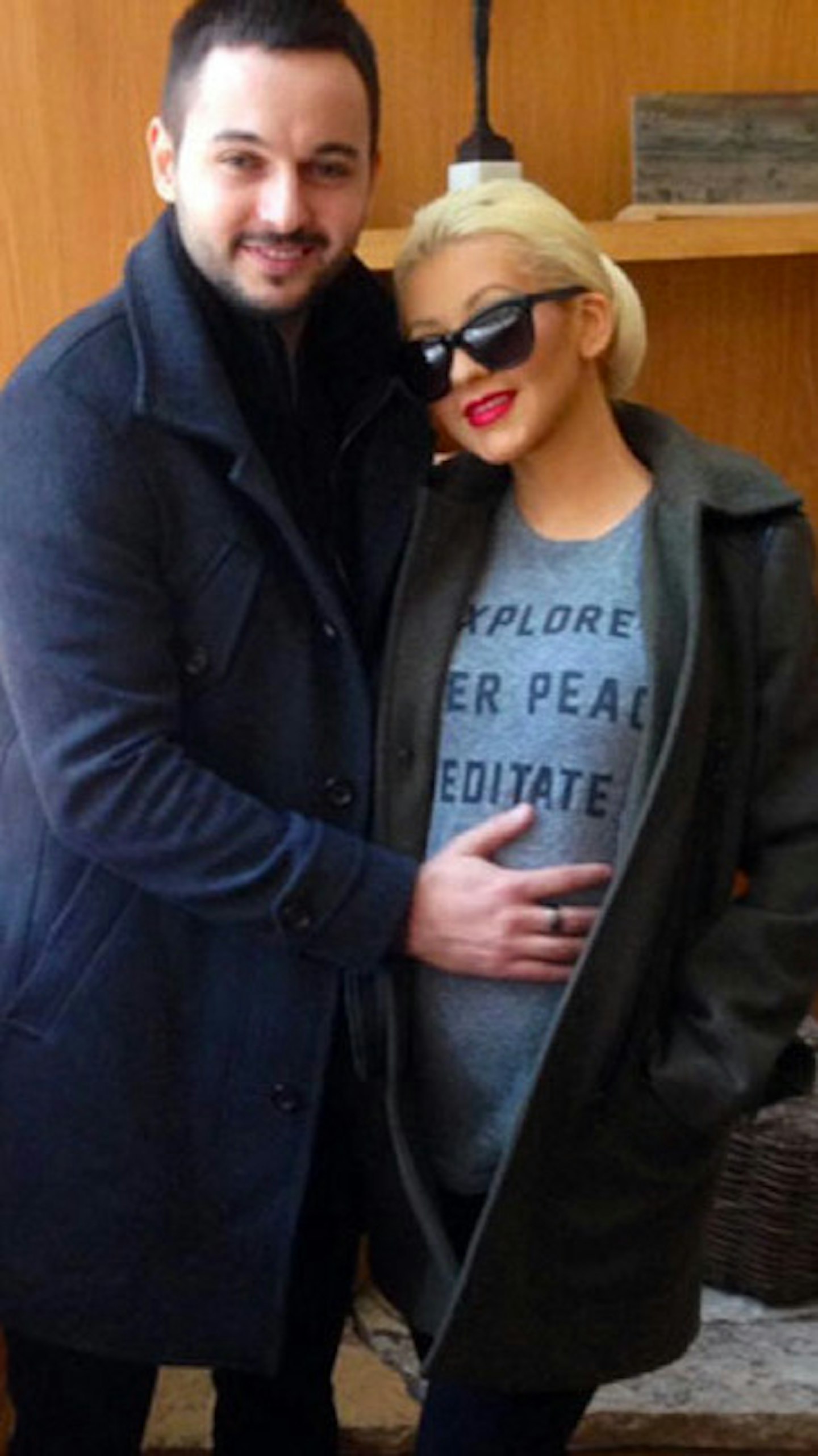 Christina and fiance Matt