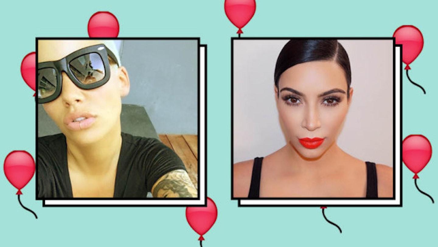 Amber Rose Reminds Us It's Her Birthday Too - Not Just Kim Kardashian's