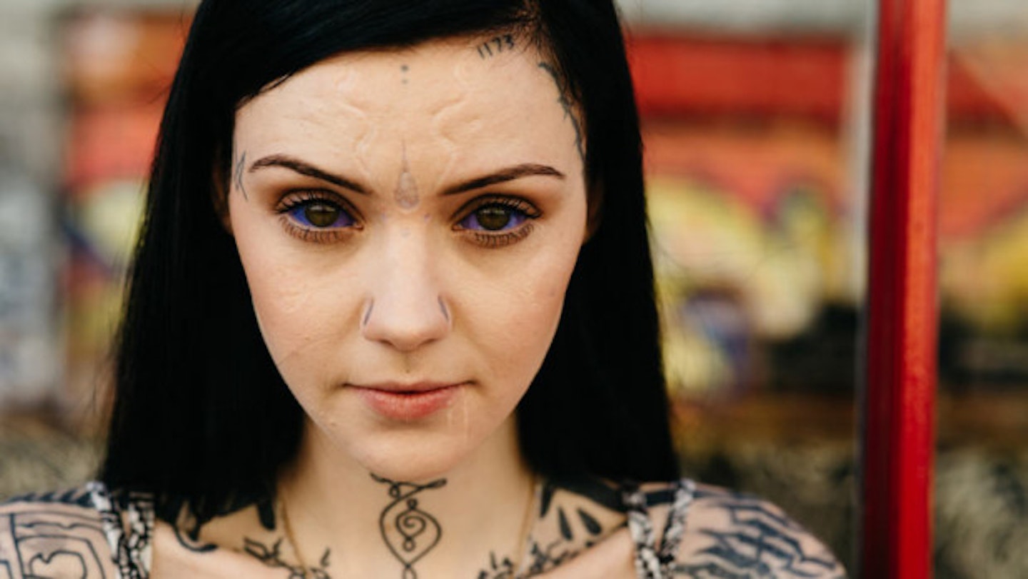 Grace Neutral: Eye Tattoos, Body Modification, And Her Clothing