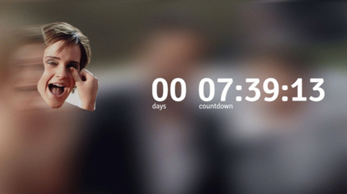 The countdown clock