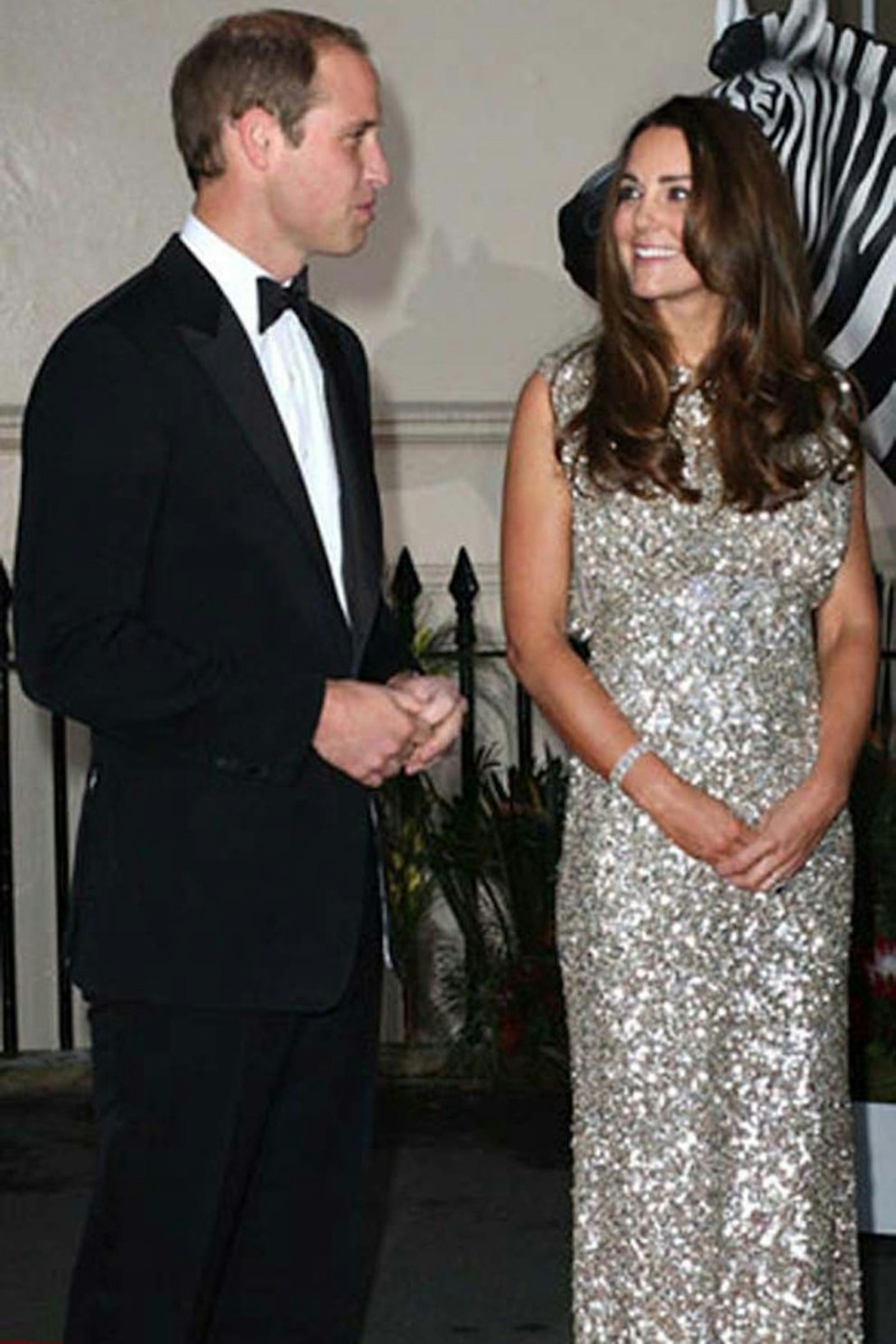 Kate Middleton in Jenny Packham at Tusk Conservation Awards, London, 12 September 2013