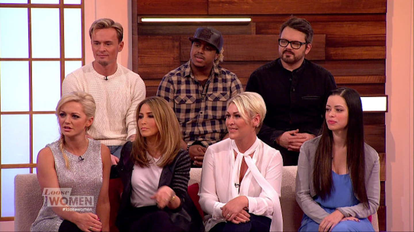 Hannah and Paul reunited with S Club 7 last year