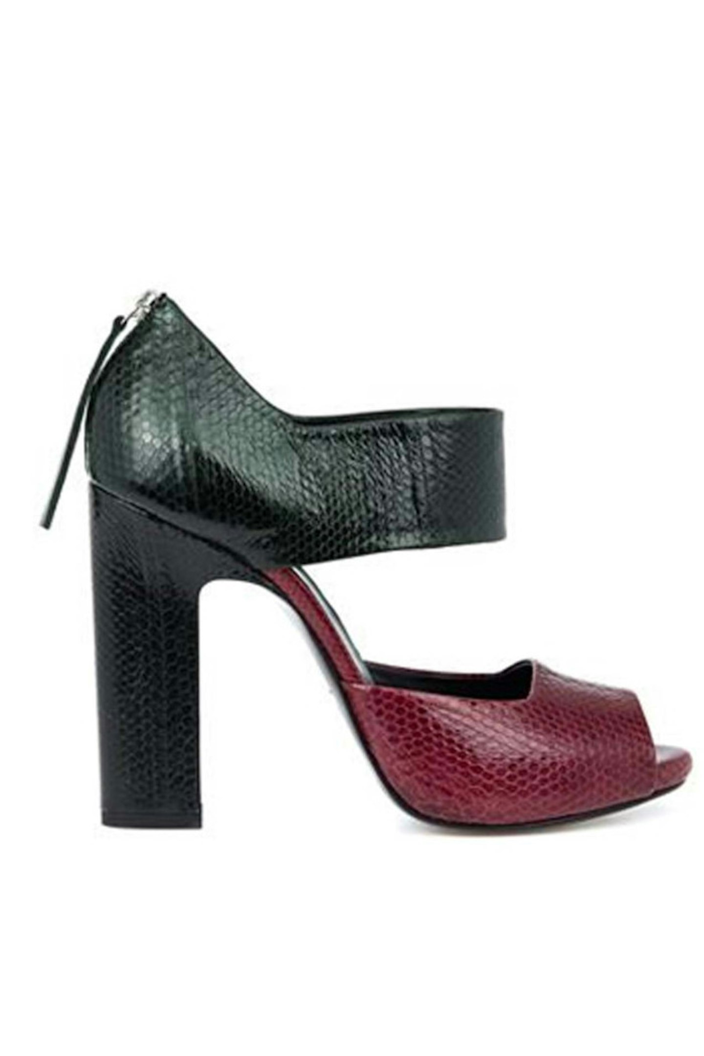 30. Colour block platform sandals, £745, Pierre Hardy at Matches