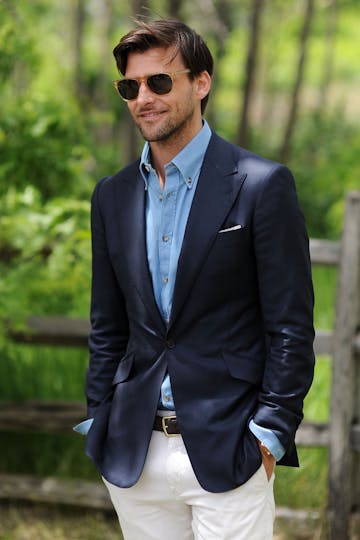 Johannes Huebl Gives His Guide To Nailing The All-American Preppy Style ...