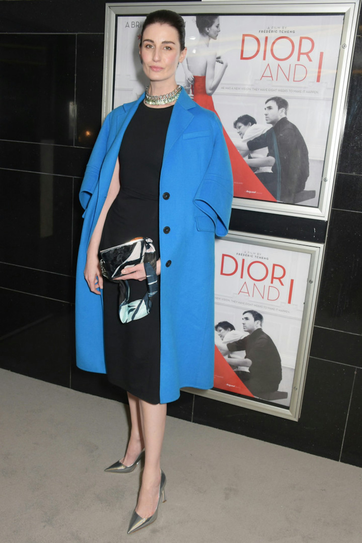 Erin O'Connor at the 'Dior and I' Premiere [Dior]
