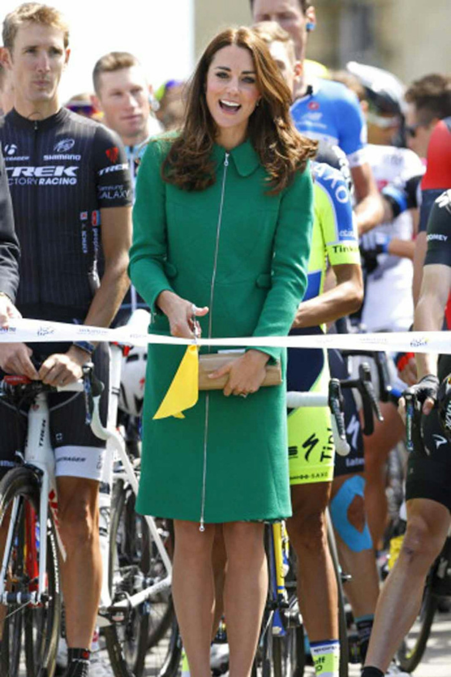 1 Kate Middleton style green coat