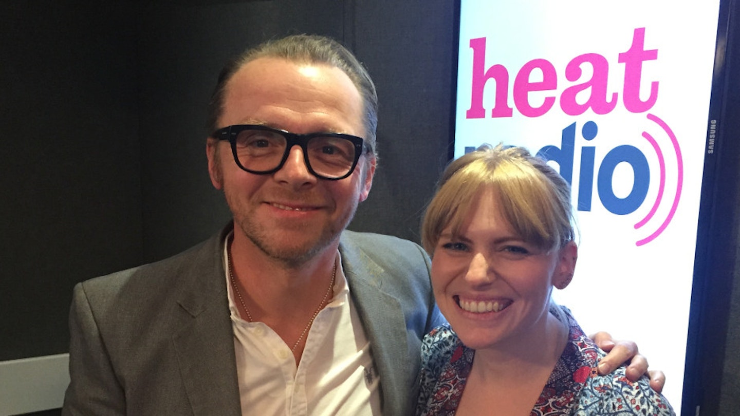 Simon Pegg speaks to Sarah Powell for heat Radio