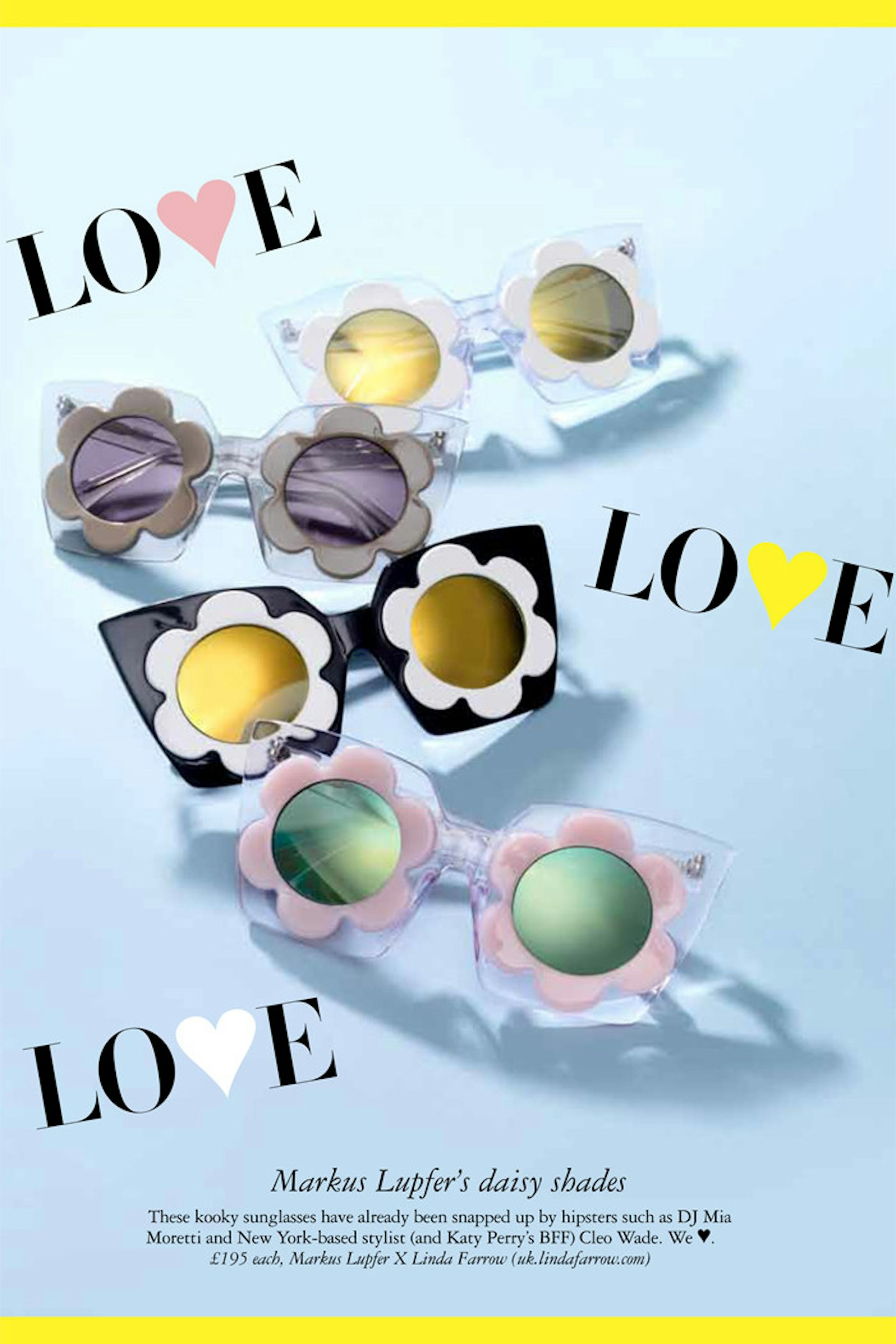 Grazia is Love Love Loving these frames this week...