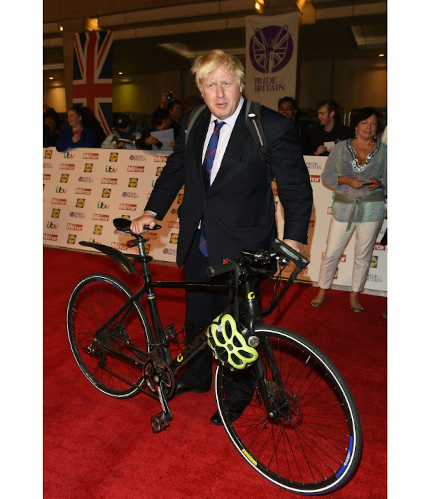 Boris Johnson and guest