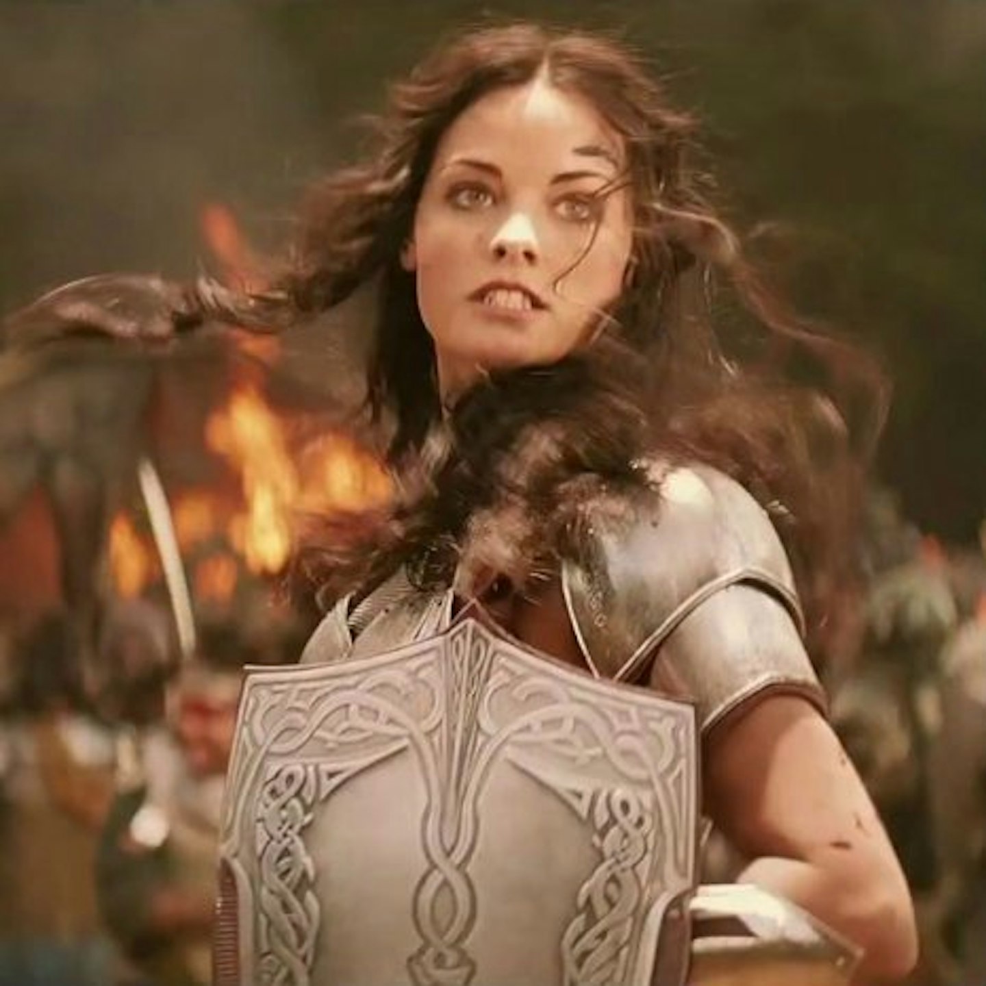 Jaimie pictured in a still from Thor 2