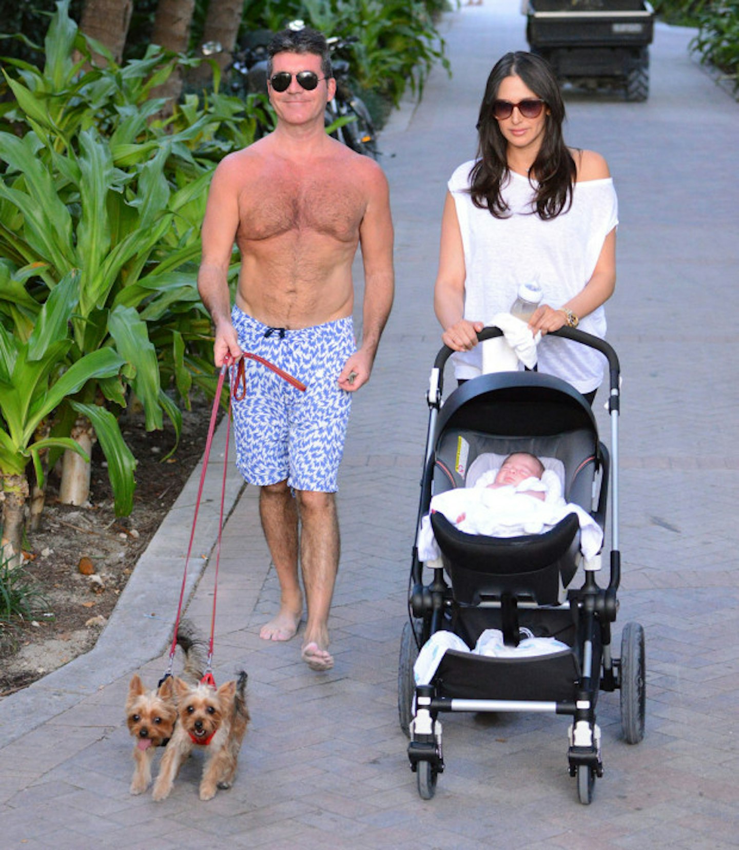 Simon, Lauren, Eric and the dogs