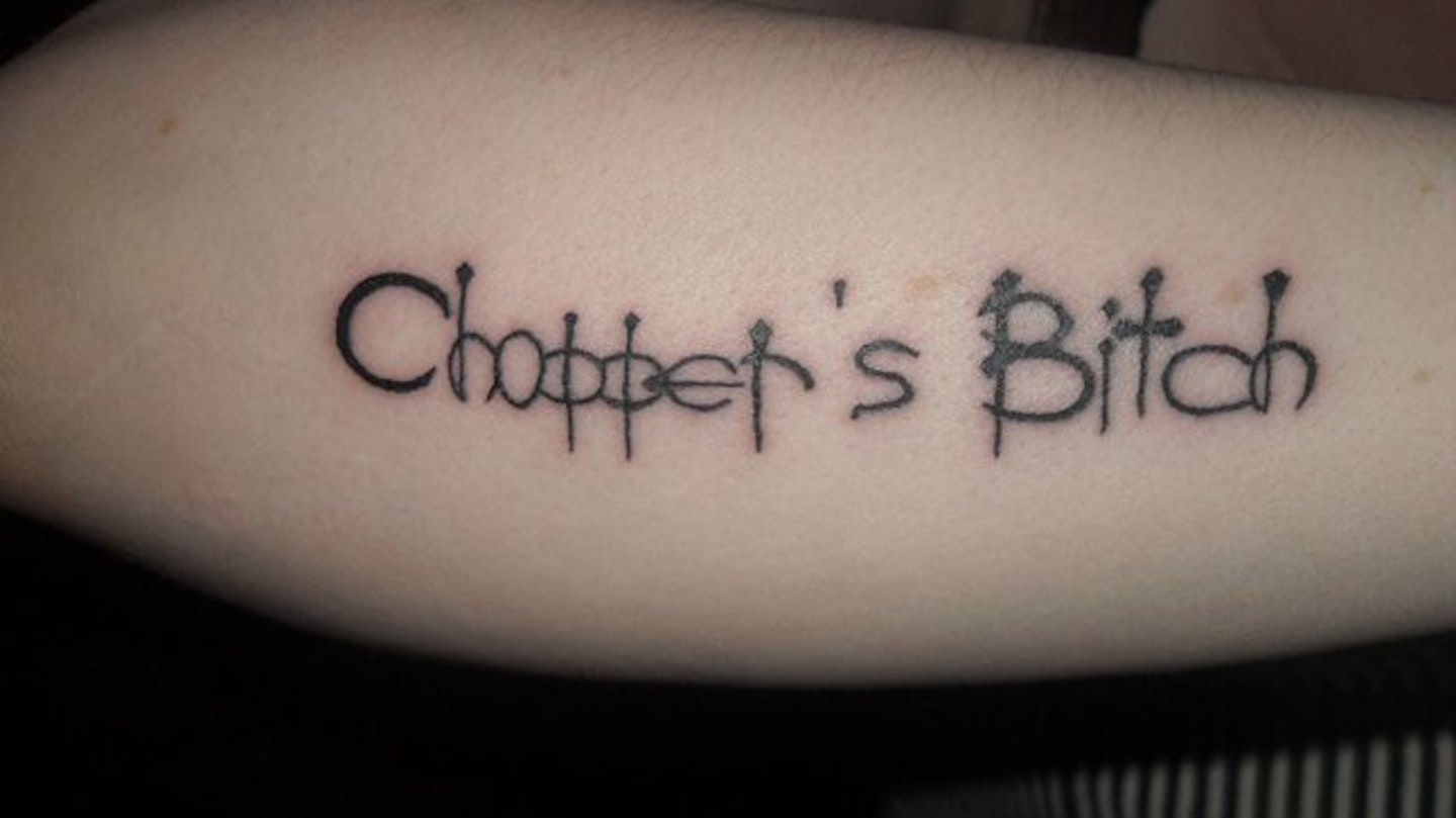Torz decided to get rid of the tattoo herself and send it to her ex.
