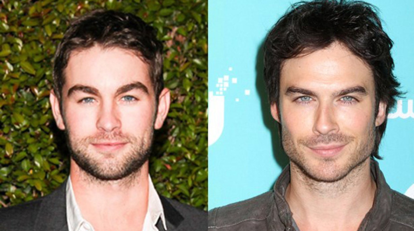 Chace Crawford and Ian Somerhalder
