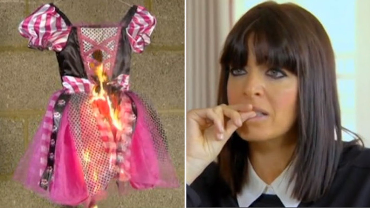 Watchdog exposes shocking fancy dress loophole that left Claudia Winkleman’s daughter in fire agony