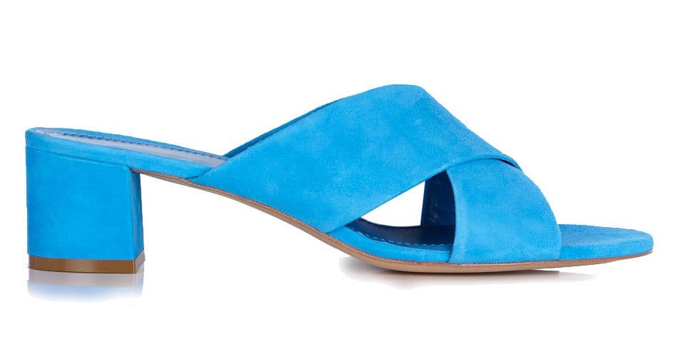 Pelle moda bex 2025 kitten heel slide