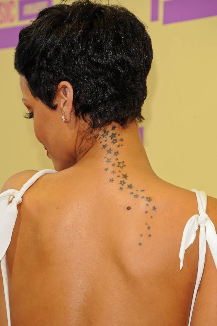 Chris Brown and Rihanna got matching tattoos when they were loved up in  2008   Capital XTRA