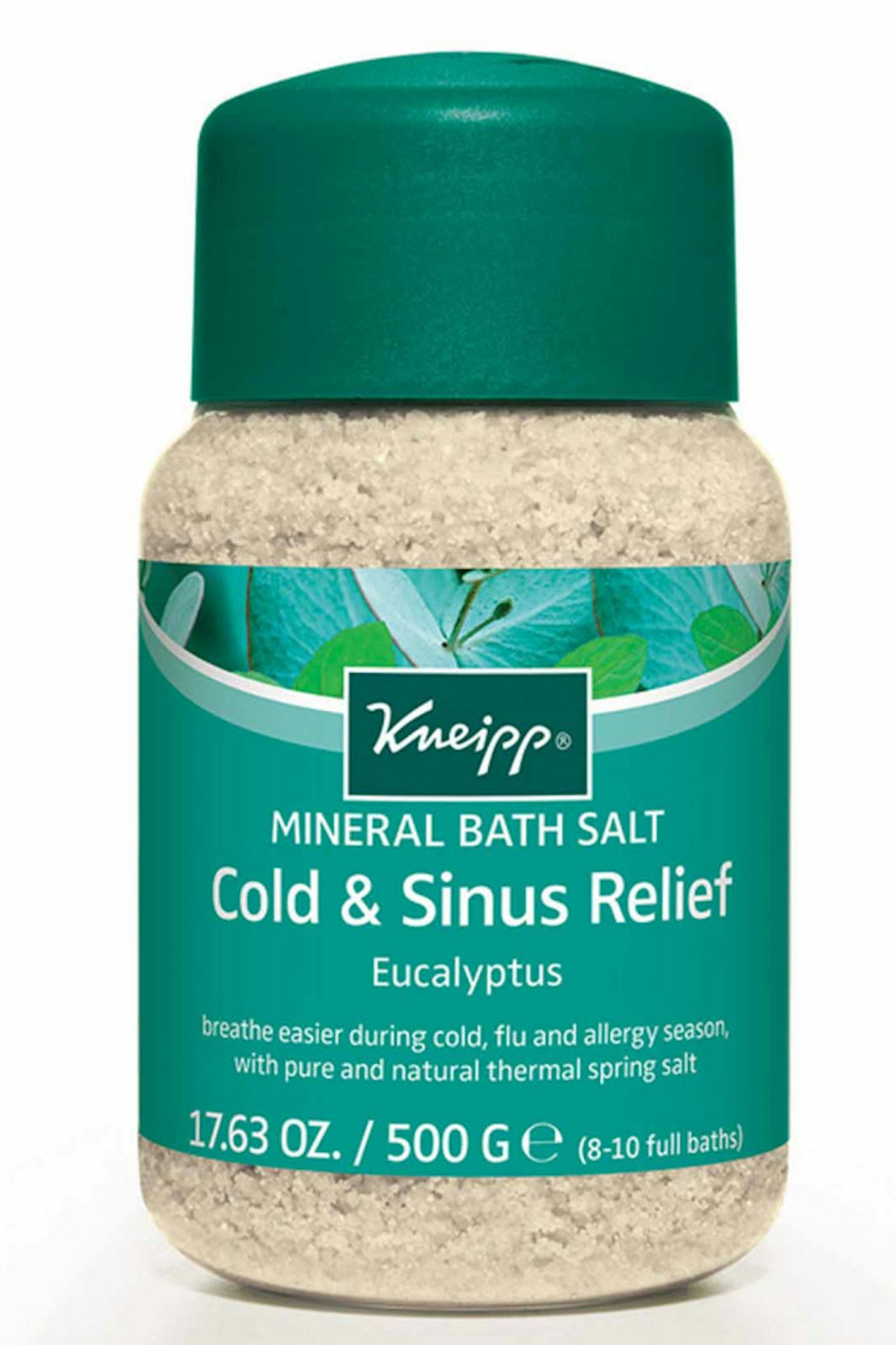 Kniepp Cold & Sinus Relief Bath Salts, £8.95, Grafton's Beauty
