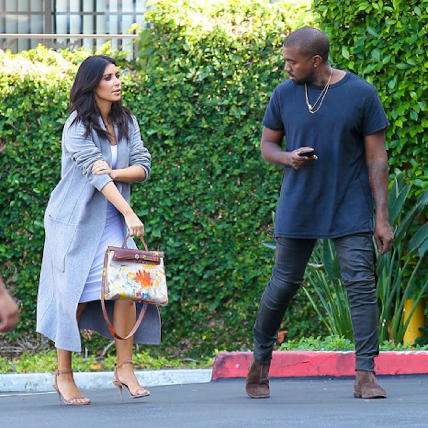 Kim is based in LA while Kanye is spending most of his time in Paris