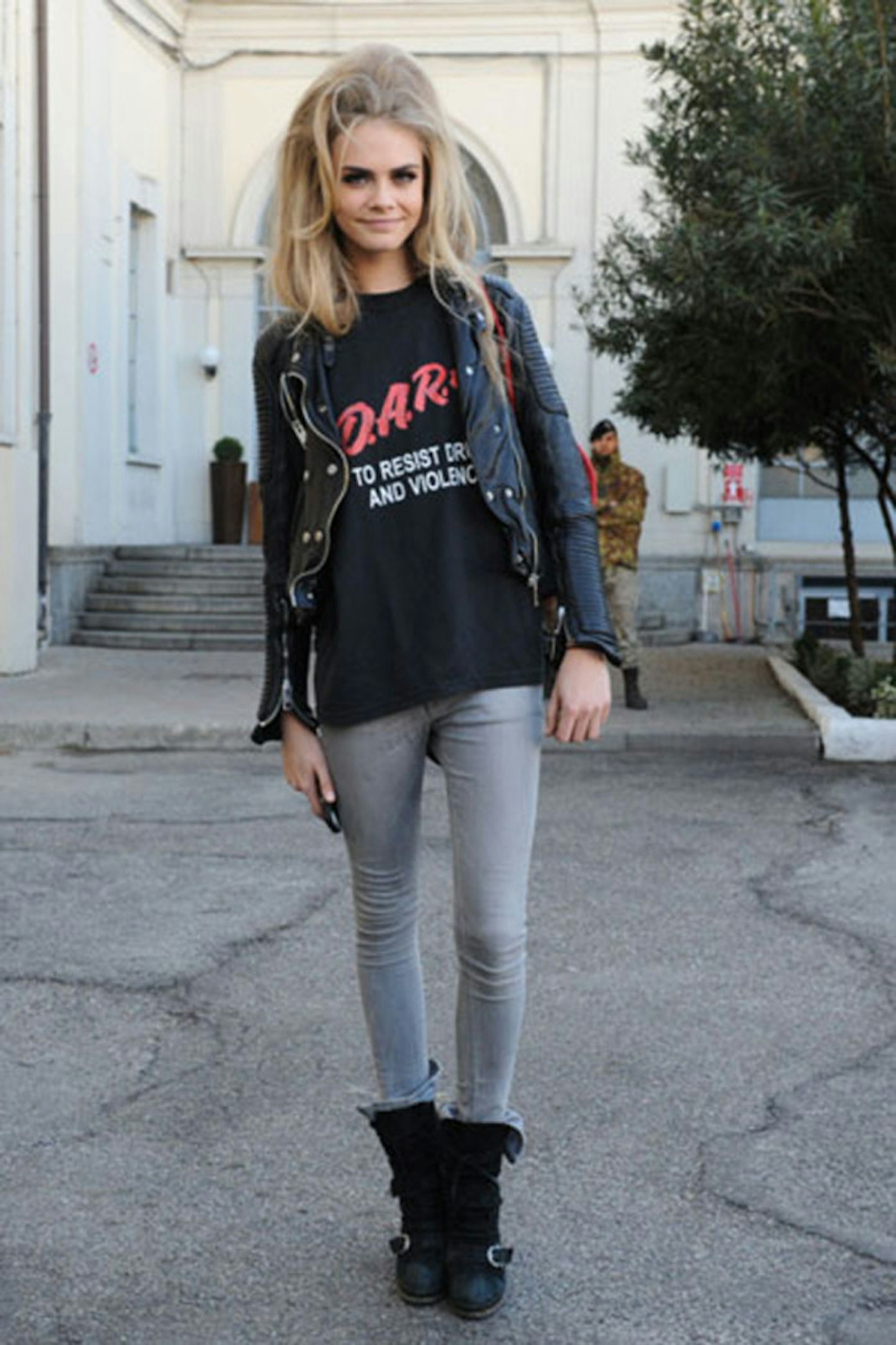 Cara Slogan Tee 6