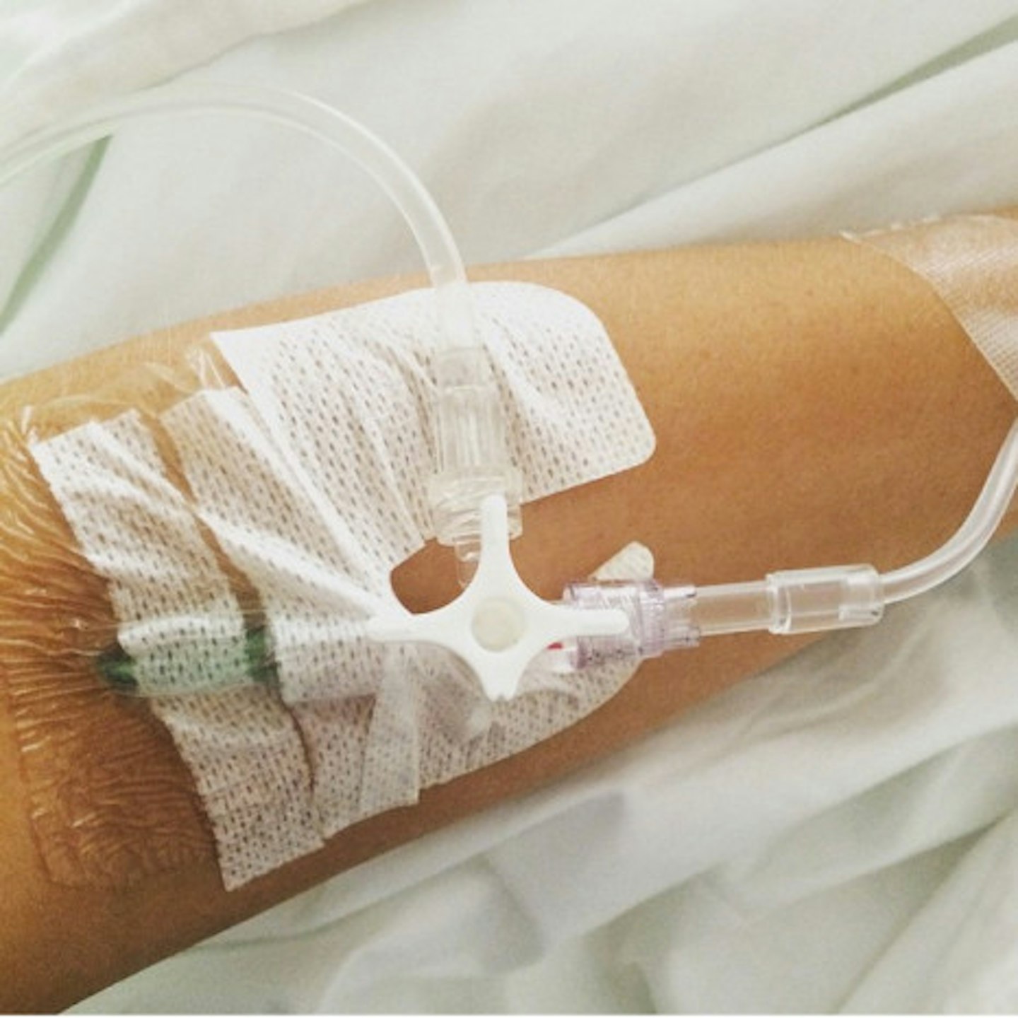 Stephanie ended up in hospital during her holiday to Marbella [via Instagram/StephanieDavis88]