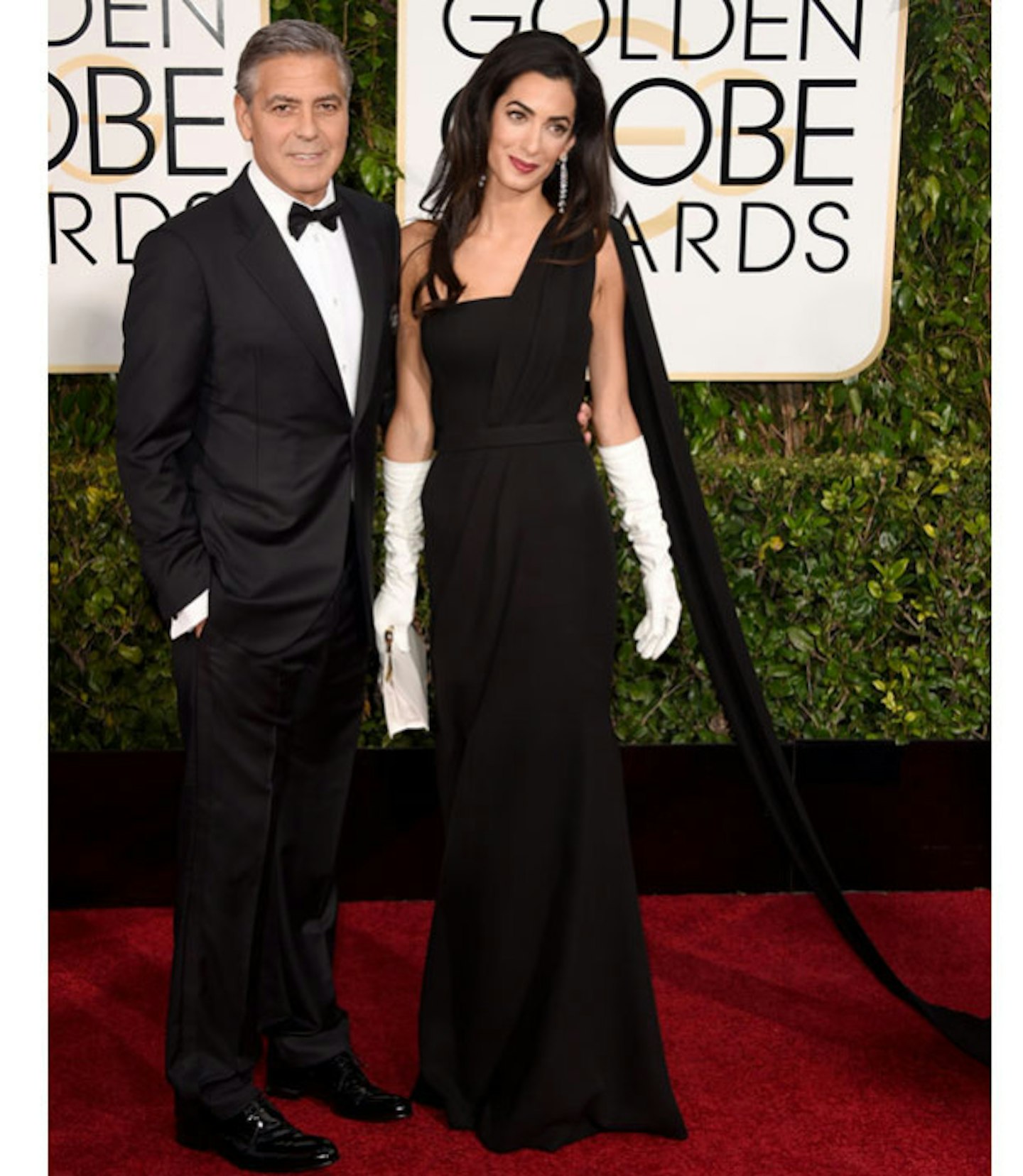 Georga Clooney and Amal Alamuddin Clooney