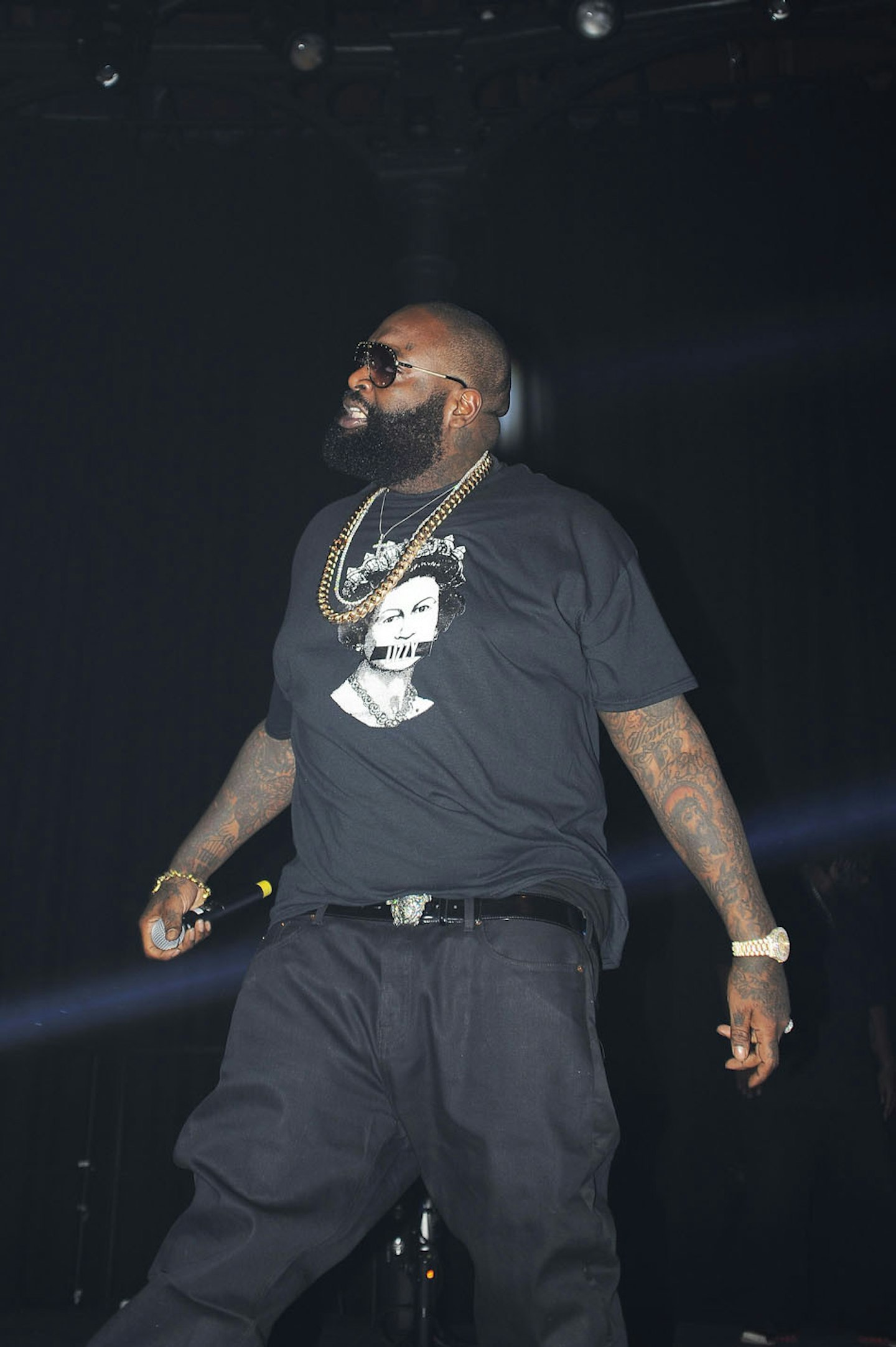 Rapper Rick Ross reportedly 'pistol-whipped' an employee.