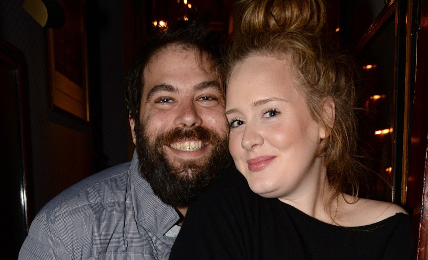Adele and Simon Konecki [Rex]