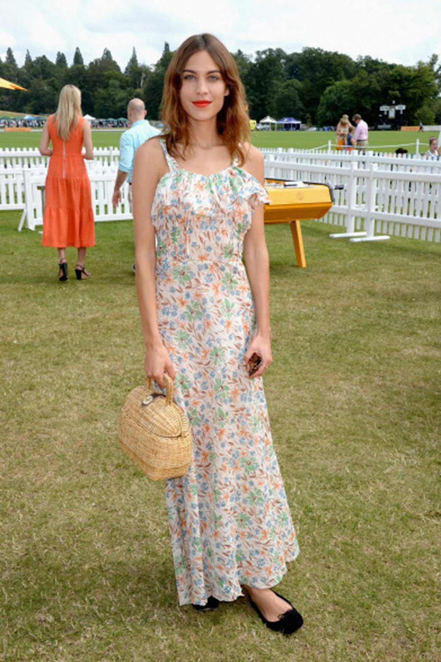 Alexa Chung at The Veuve Clicquot Polo Final