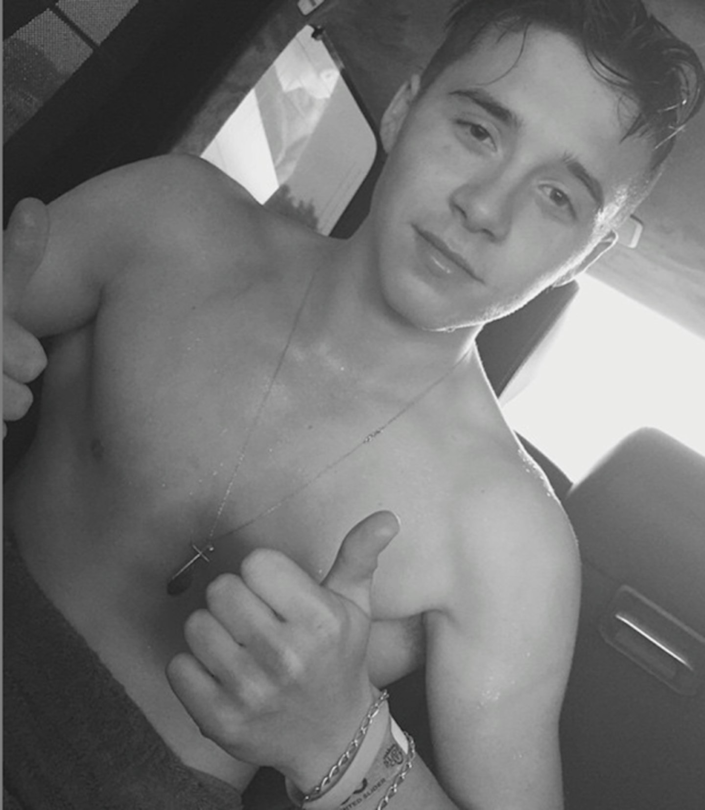 Monday: Brooklyn Beckham