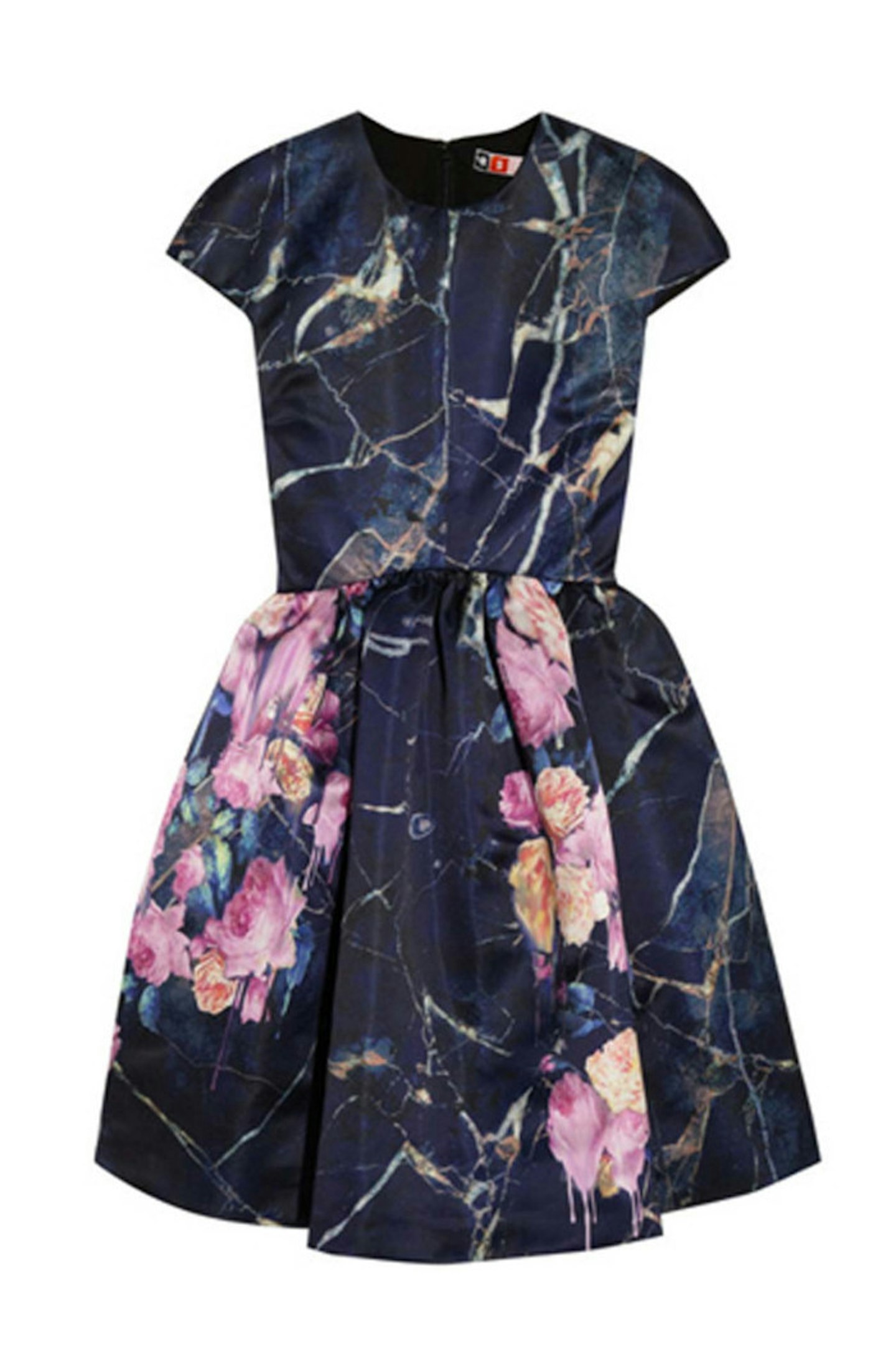 37. Printed duchesse-satin mini dress, £535, MSGM at Net-A-Porter
