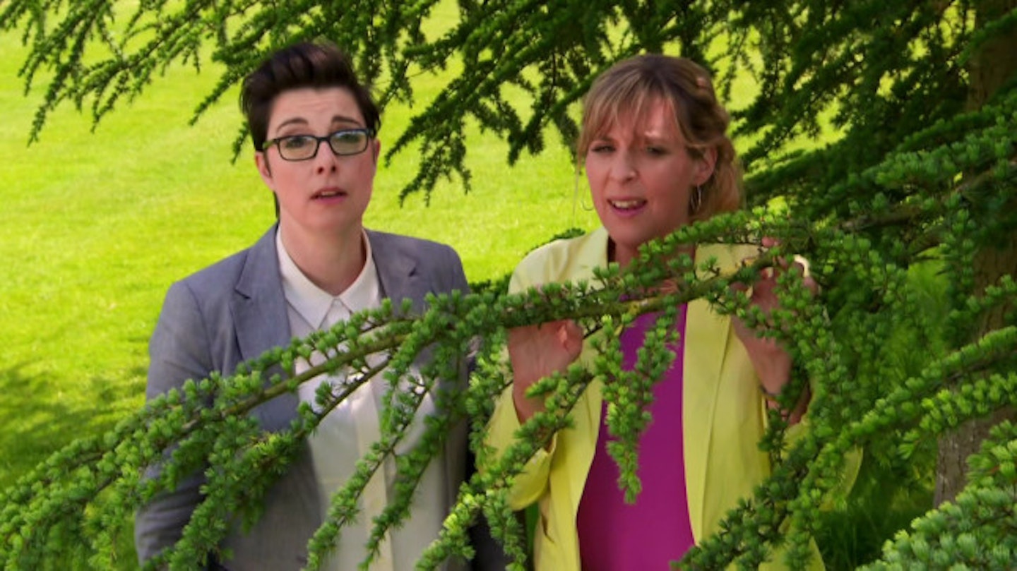 Mel and Sue took Paul's car for a 'joy ride'