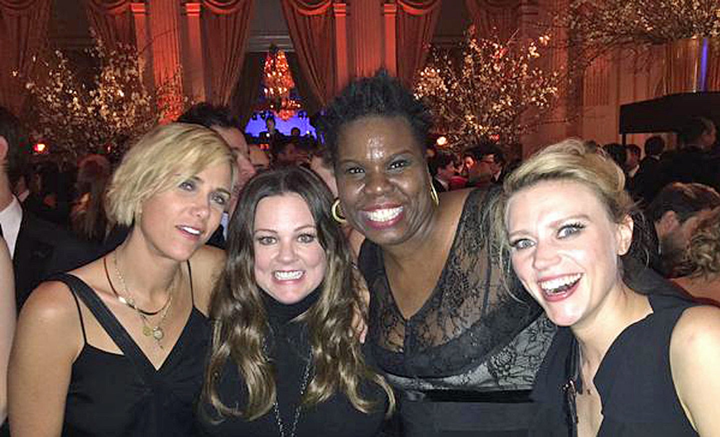 The Ghostbusters girls look thrilling