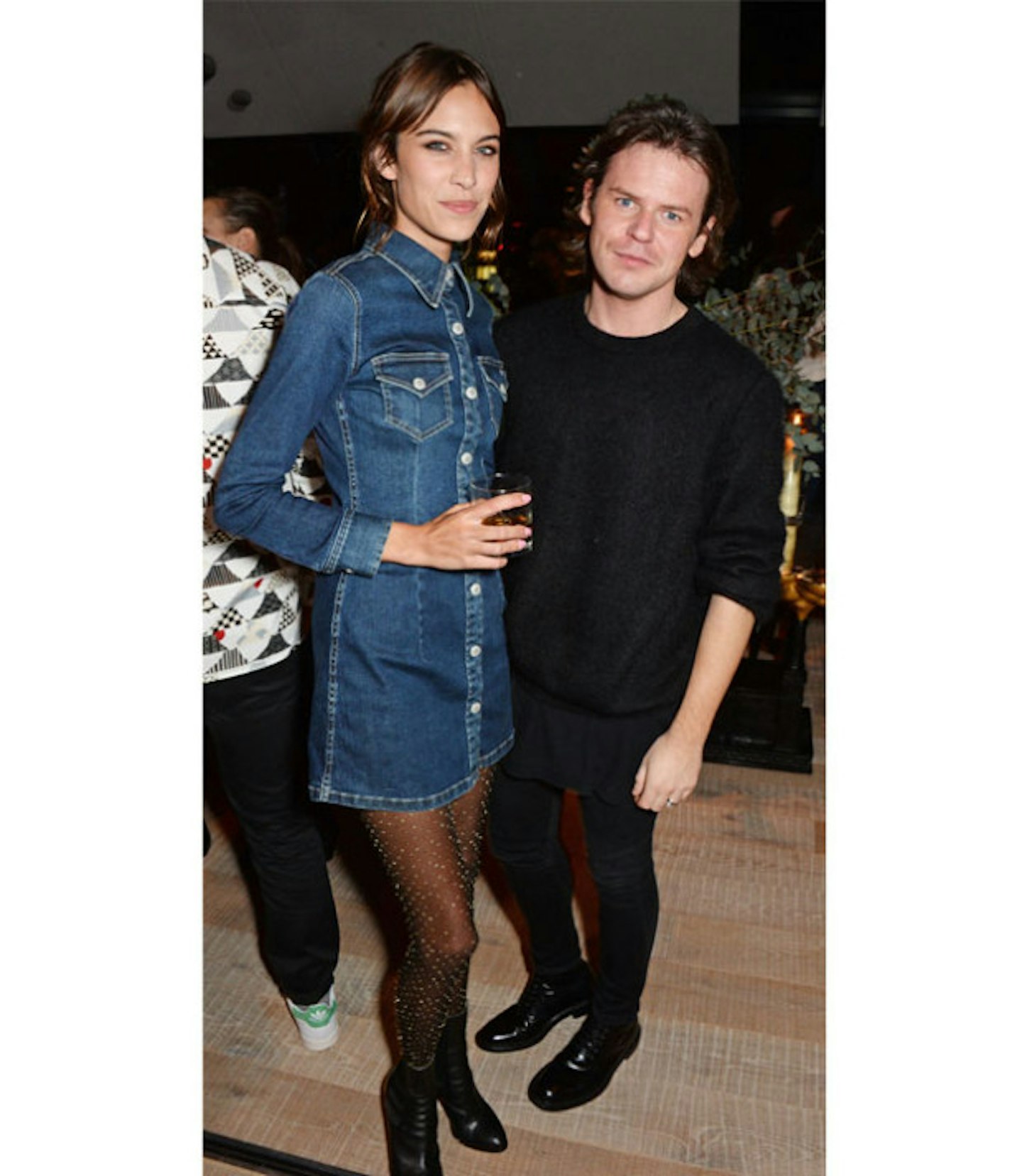 Alexa Chung and Christopher Kane