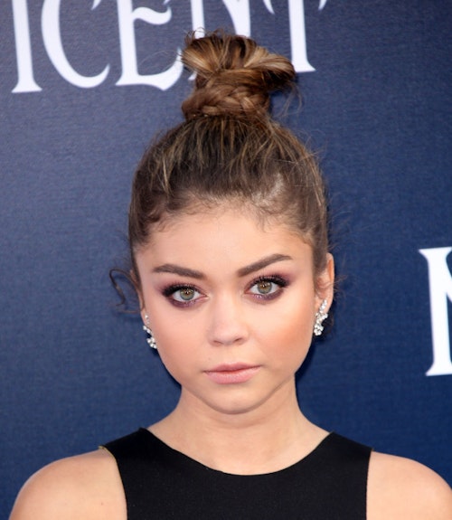 Take it to the salon celebrities with top knots Hair & Beauty Heat