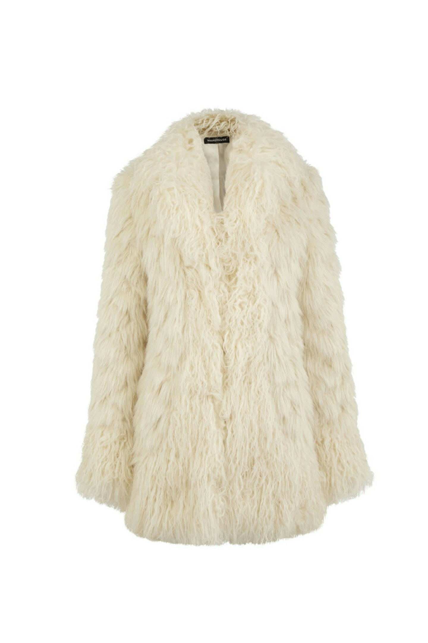 Warehouse Faux Fur Afghan Coat, £98.00