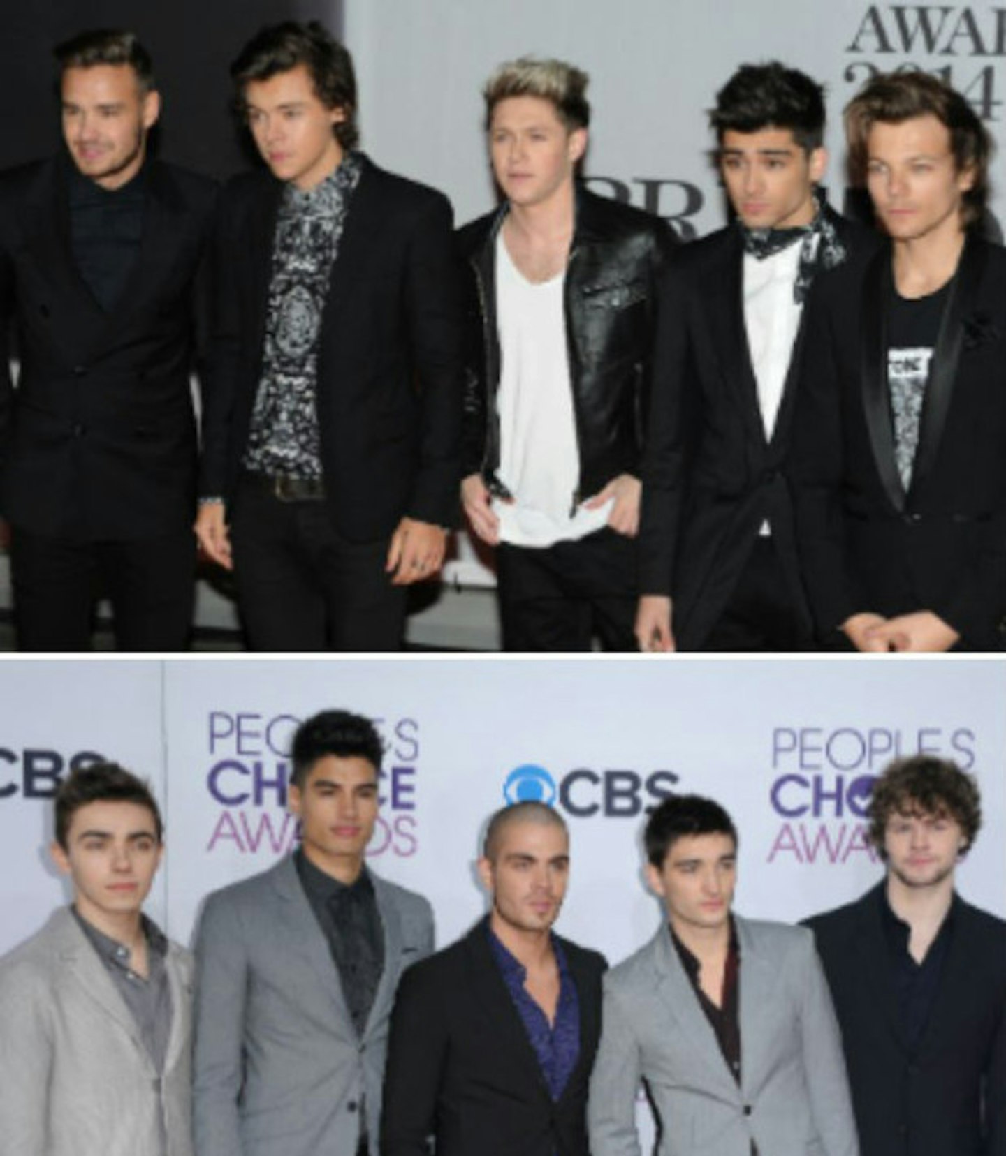 One Direction and The Wanted