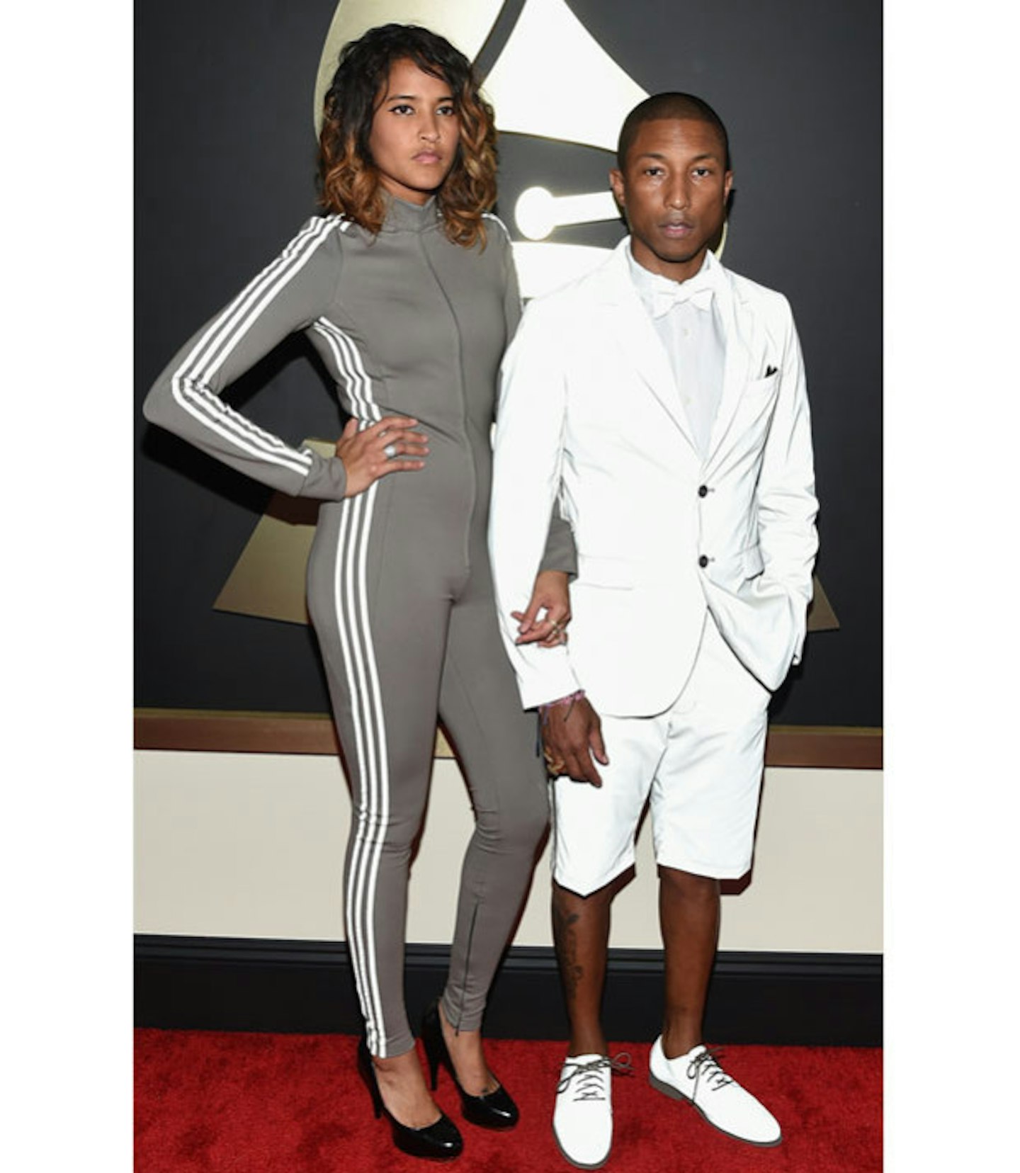 Pharell Williams and Helen Lasichanh